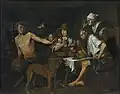 Jan Cossiers, The Satyr and the Peasant Family, National Gallery of Armenia, Yerevan