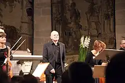 Jan Tomasz Adamus conducting Capella Cracoviensis in Perelada Festival concert, 2016