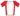 White and red lateral jersey