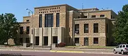 Jewell County Courthouse in Mankato (2014)