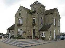 The town hall in Brouckerque