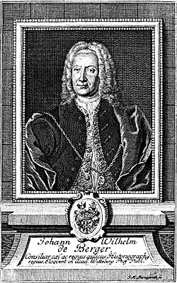 Johann Wilhelm von Berger, German philosopher and rhetorician (1672-1751)