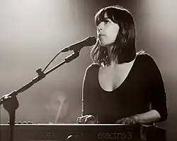Samuels performing in LA, 2018