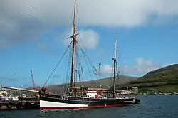 Image 13Johanna TG 326 was built in Sussex, England in 1884, but was sold to the village Vágur in the Faroe Islands in 1894, where it was a fishing vessel until around 1972. The smack was restored in the 1980s and now gives pleasure trips. (from Culture of the Faroe Islands)