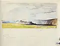 Kilauea, Looking at Cone of Crater, 1890, Honolulu Museum of Art