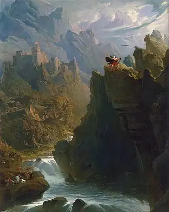 The Bard (c. 1817). Oil on canvas, 127 x 101.6&nbsp;cm. Yale Center for British Art, New Haven, Connecticut
