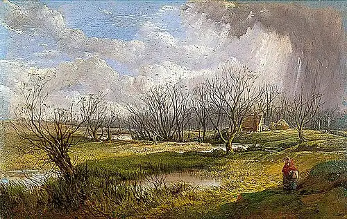 A Fine Day in February by John Middleton
