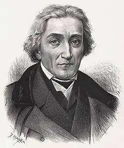 In a detailed pencil sketch, a middle-aged man in a suit looks idly into the distance.