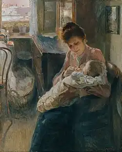 Junge Mutter, 1907