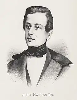 Portrait of Tyl by Jan Vilímek