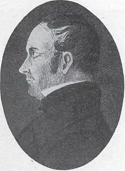 Drawing of Joseph Fielding