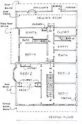 Second floor layout