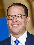 Photographic portrait of Josh Shapiro