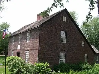 c. 1754 Brick Josiah Day House, West Springfield, Massachusetts