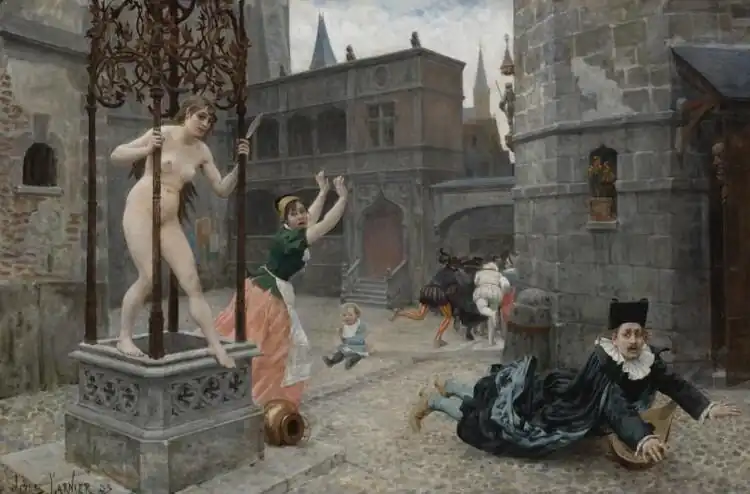 La Vérité (1883) by Jules-Arsène Garnier&nbsp;[fr], private collection.