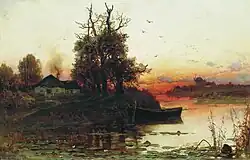 Julius von Klever. Calm of the Evening, 1894