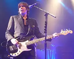 Currie performing with Del Amitri at Vicar Street in Dublin, Ireland, 2014