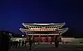 Donhwamun, the main gate of Changdeokgung, rebuilt 1609.