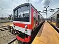 KRL Commuterline train at Rangkasbitung, 2022