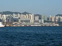 Kai Tak Cruise Terminal under construction in December 2012