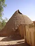 Kashan, Iran, it is a kind of ice keeper in Iran, not a grain storage
