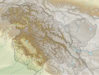 Tianshuihai is located in Kashmir
