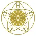 Mon of the Hachijō cadet branch of the Imperial House