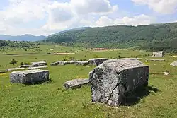 Kaursko necropolis near Dejčići, Bosnia.