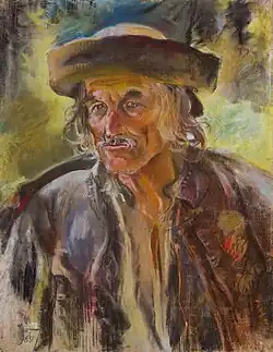 Portraiture: Bust of Hutsul; 1906, National Museum, Kraków.