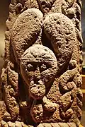 A head from the Pfalzfeld obelisk, Rheinisches Landesmuseum Bonn.: 107
