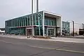 New Kennedy station entrance for the eastern terminus of Line 5