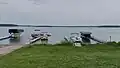 Piers at Kenosee Lake