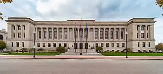 The Kenosha County Courthouse and Jail in Kenosha