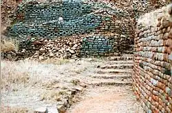 Steps leading into the ancient city of Khami