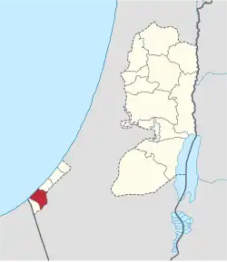 Khan Yunis in Palestine