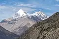 Southeast aspect viewed from Manang