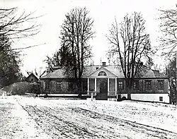 Kiščyna Słabada, Ciundziavicki manor