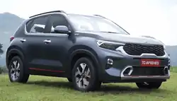 2021 Sonet GTX+ CRDi (India, pre-facelift)