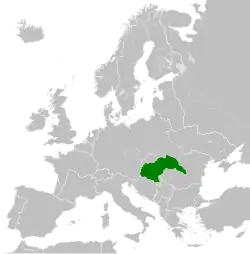 The Kingdom of Hungary in 1942