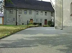 Former monastery in Wągłczew, now Catholic parish