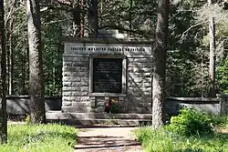 Grave of Holocaust victims at Klooga cemetery