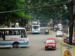 Koduvally bus stand exit