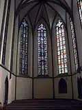 Interior of Königsfelden Abbey Church