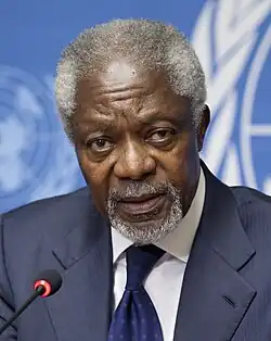 UN Secretary-General Kofi Annan, SM 1972
