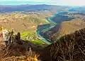 View from Sodevci Cliff (Sodevska stena)
