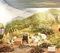 Refinery model of Kaya people.