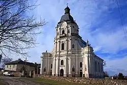 18th century Baroque Trinity Church in Mykulyntsi