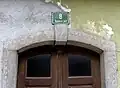 Door casing, detail