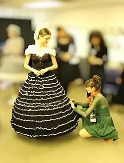 crinoline dress, Lisa Grodek 2024