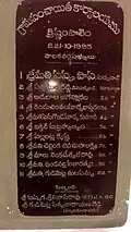 1995 - 2001 Foundation Stone
